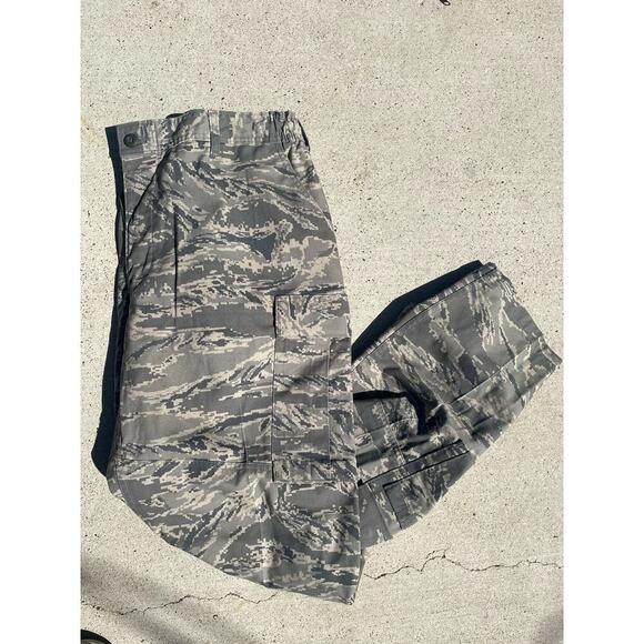 Camo Tactical Pants 40 Short Utility Trousers Said Force‎ ACE Pattern USA Cargo - Picture 1 of 9